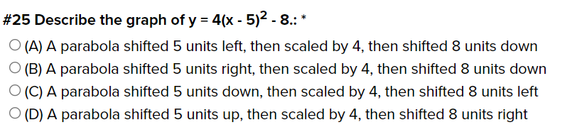 #34 All of the following are even functions
