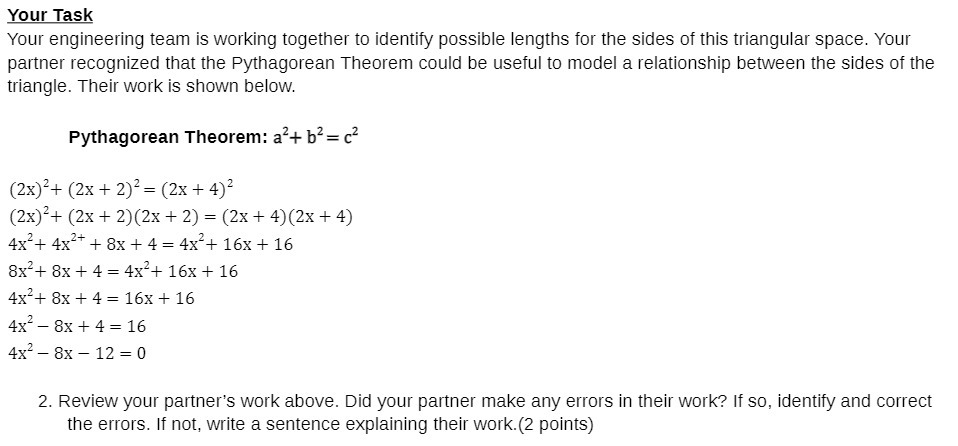 Your Task Your engineering team is working