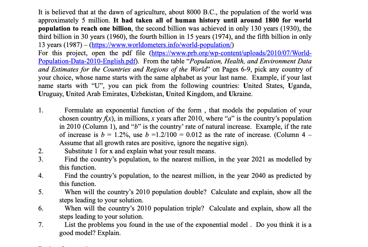 It is believed that at the dawn of agriculture,