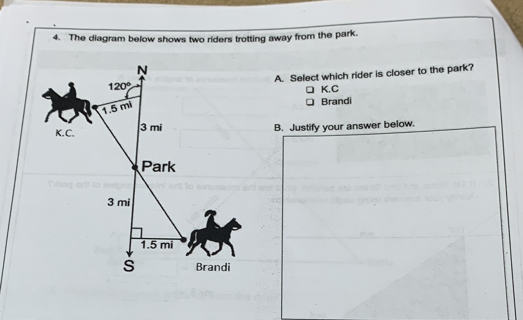 Help me pleaseee 4. The diagram below shows two