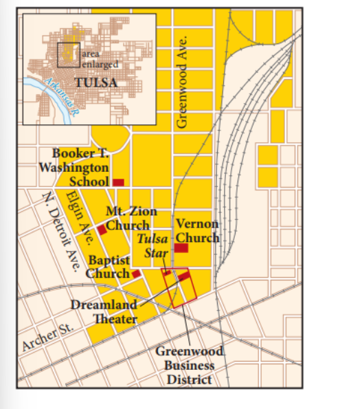 Greenwood and Black Wall Street demonstrated the
