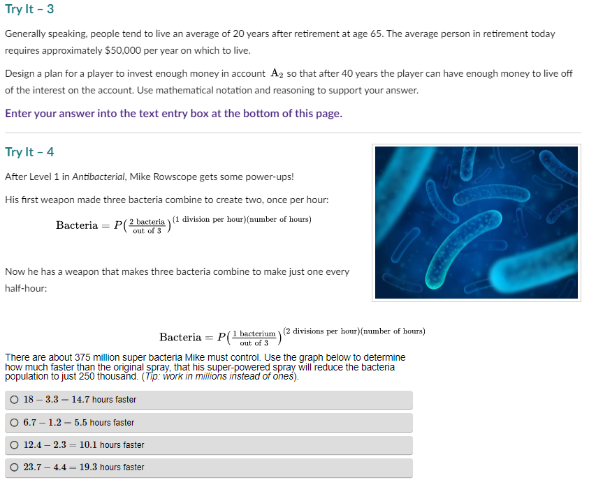 Need Help ASAP!!! Algebra 1 That's all the