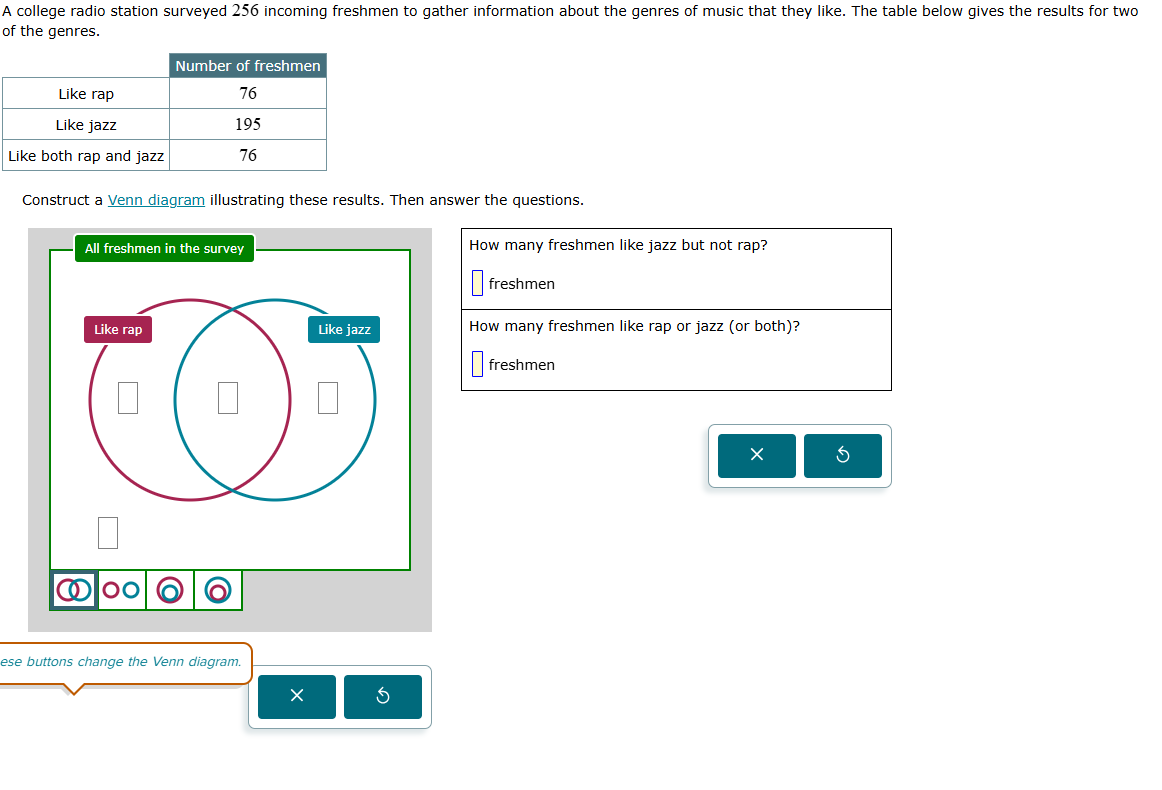 1) For each row of 4 dogs, check each true