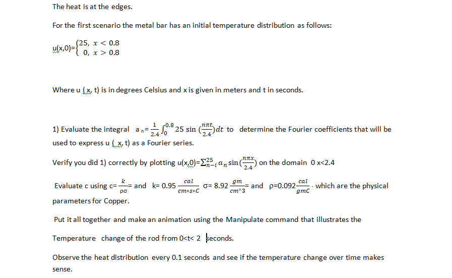 How to solve this differential equation The heat