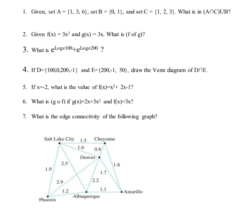 What are the answers to these questions for