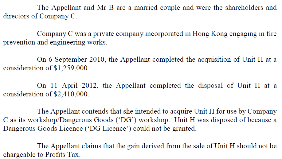 Hong Kong Taxation In a Board of Review (BoR)