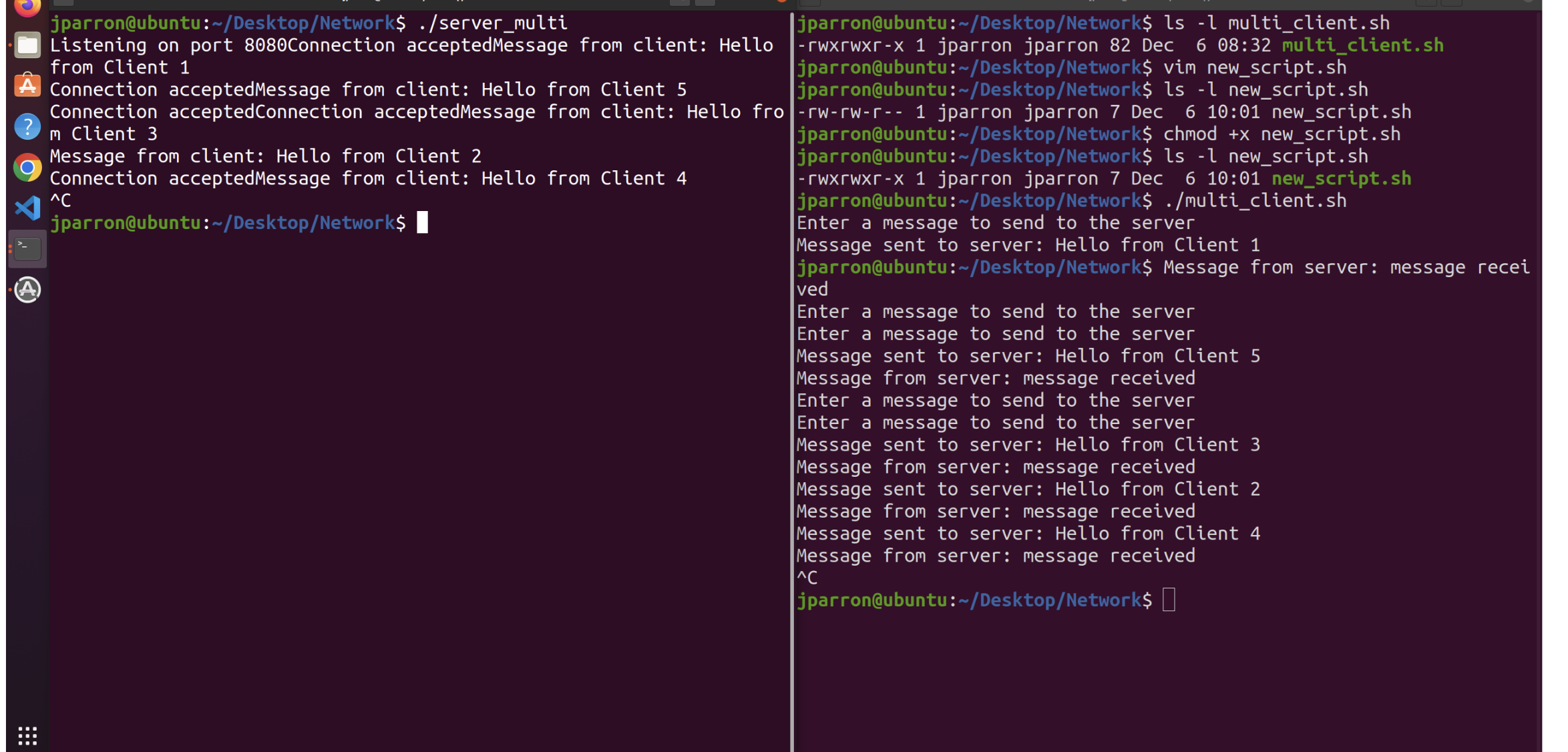 In this lab you must edit the code server.c as it