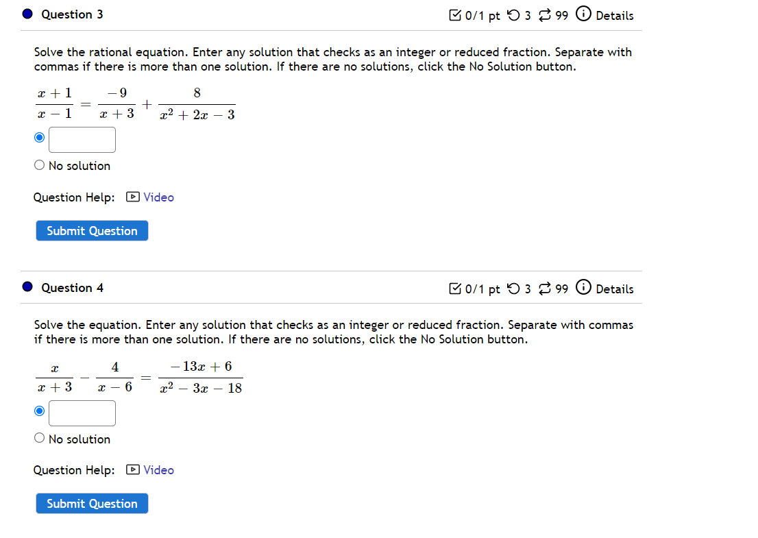 I Question 4 B on pt 0 3 8 99 (D Details Factor