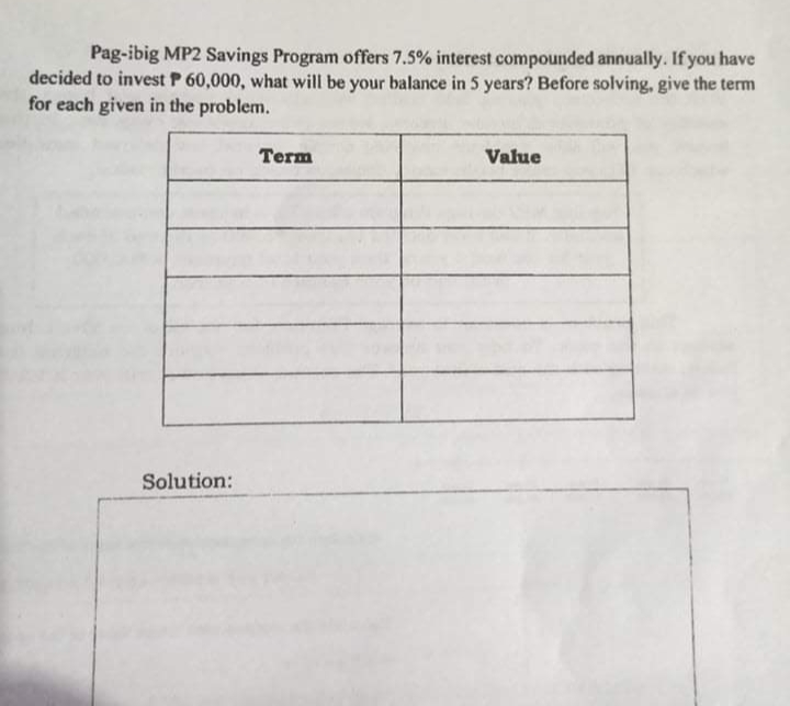 Pag-ibig MP2 Savings Program offers 7.5% interest