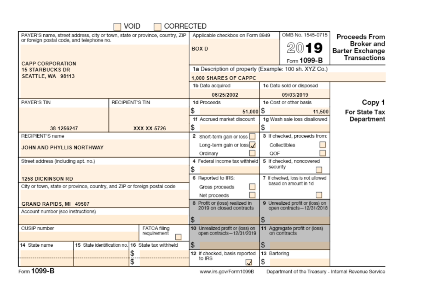 This is all the information I have for this