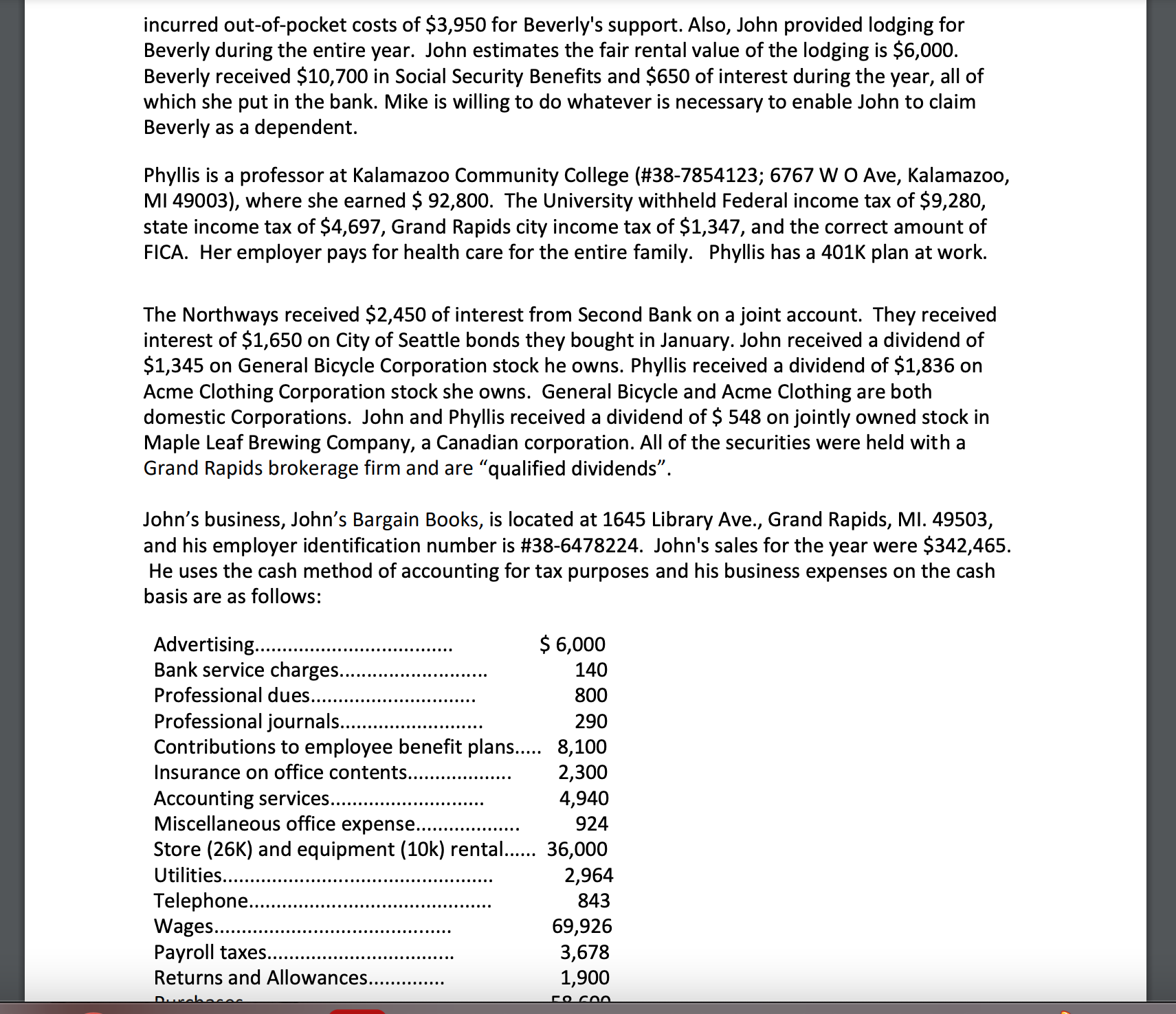 This is all the information I have for this