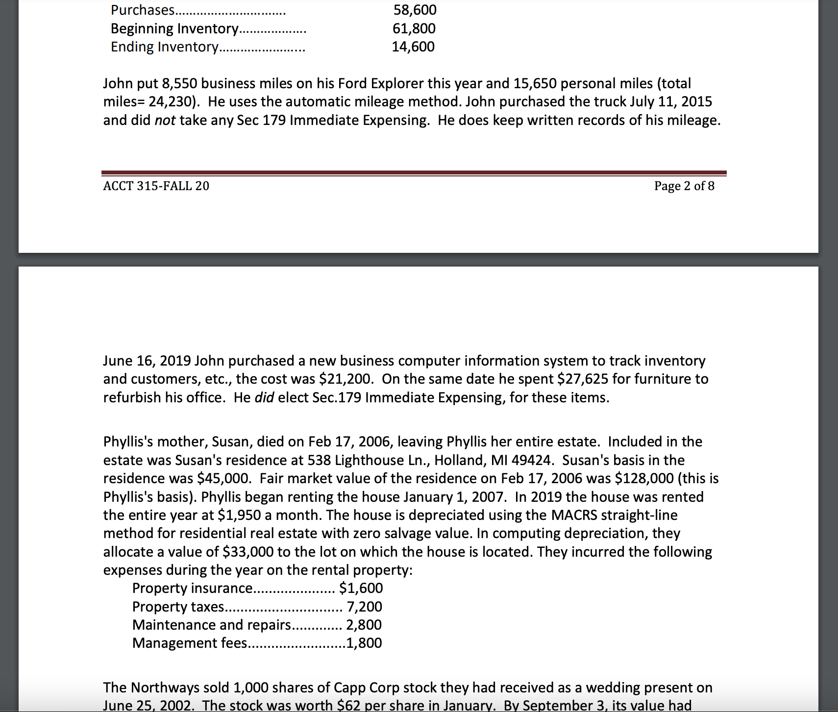 This is all the information I have for this