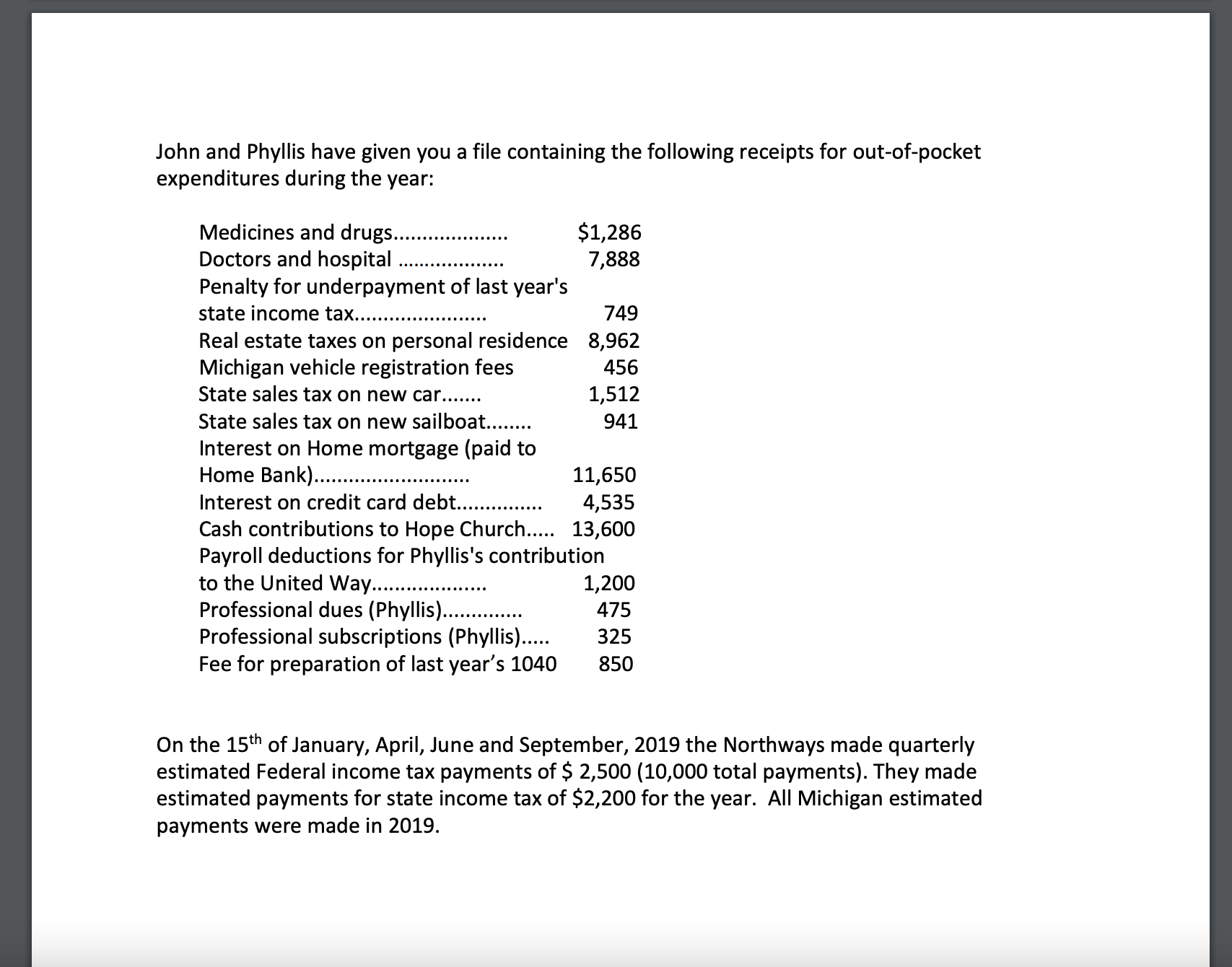 This is all the information I have for this