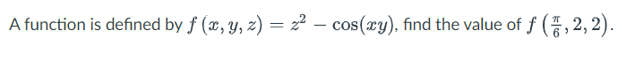 i) \f\fConsider the function f (2:, y) = 932313