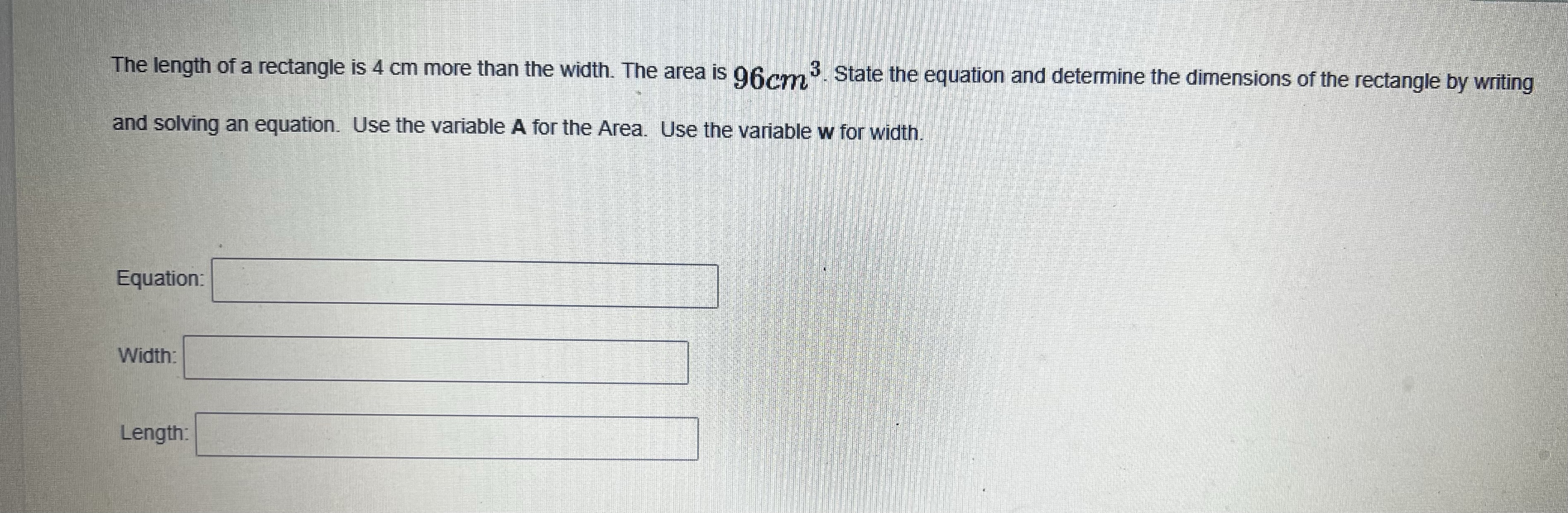 I need help with this question! The length of a
