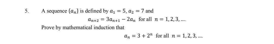 need this two part of the mathematical induction