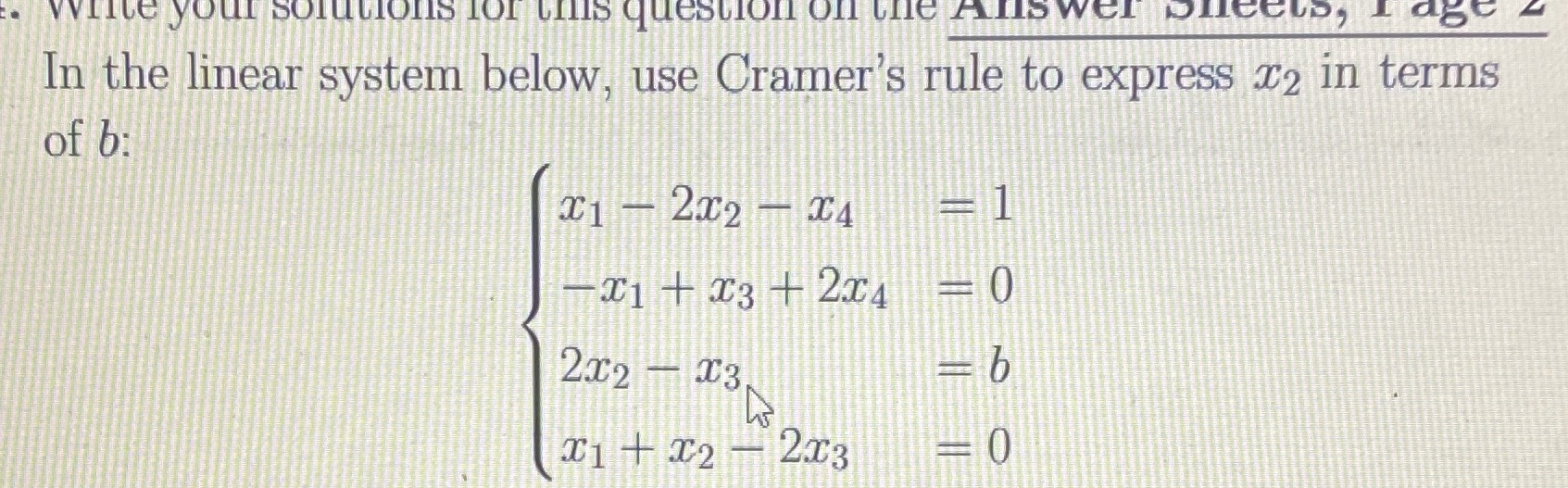 write your Solutions TOf this question Off the