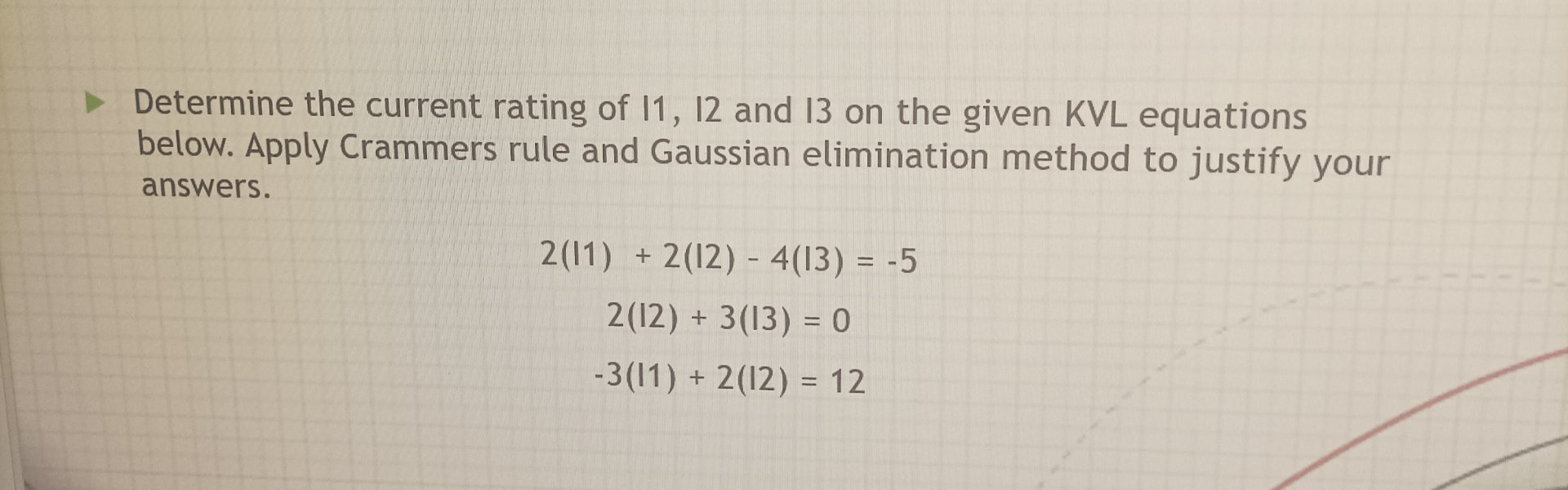 Determine the current rating of 11, 12 and 13 on