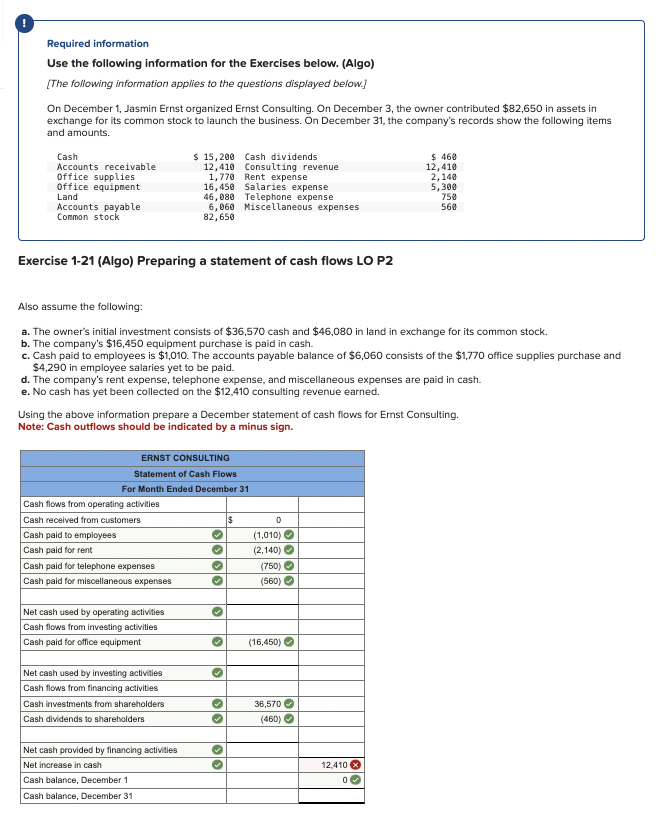 what is the net increase in cash?
