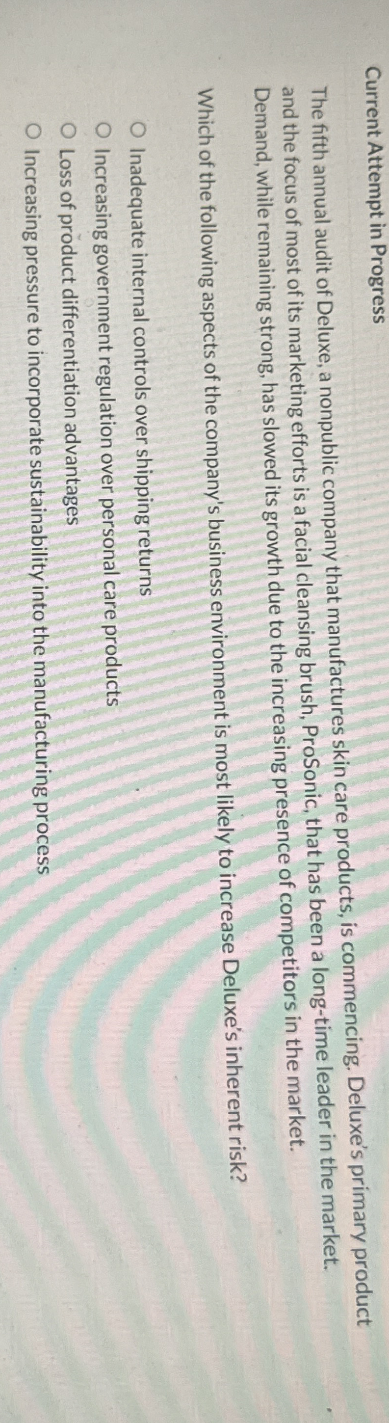 Current Attempt in Progress The fifth annual