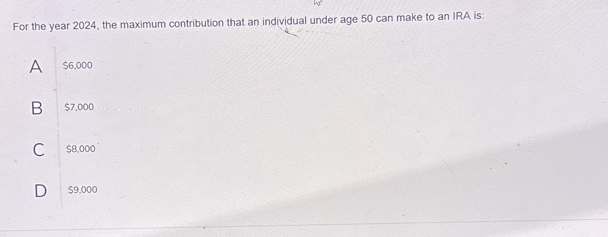 For the year 2 0 2 4 , the maximum contribution