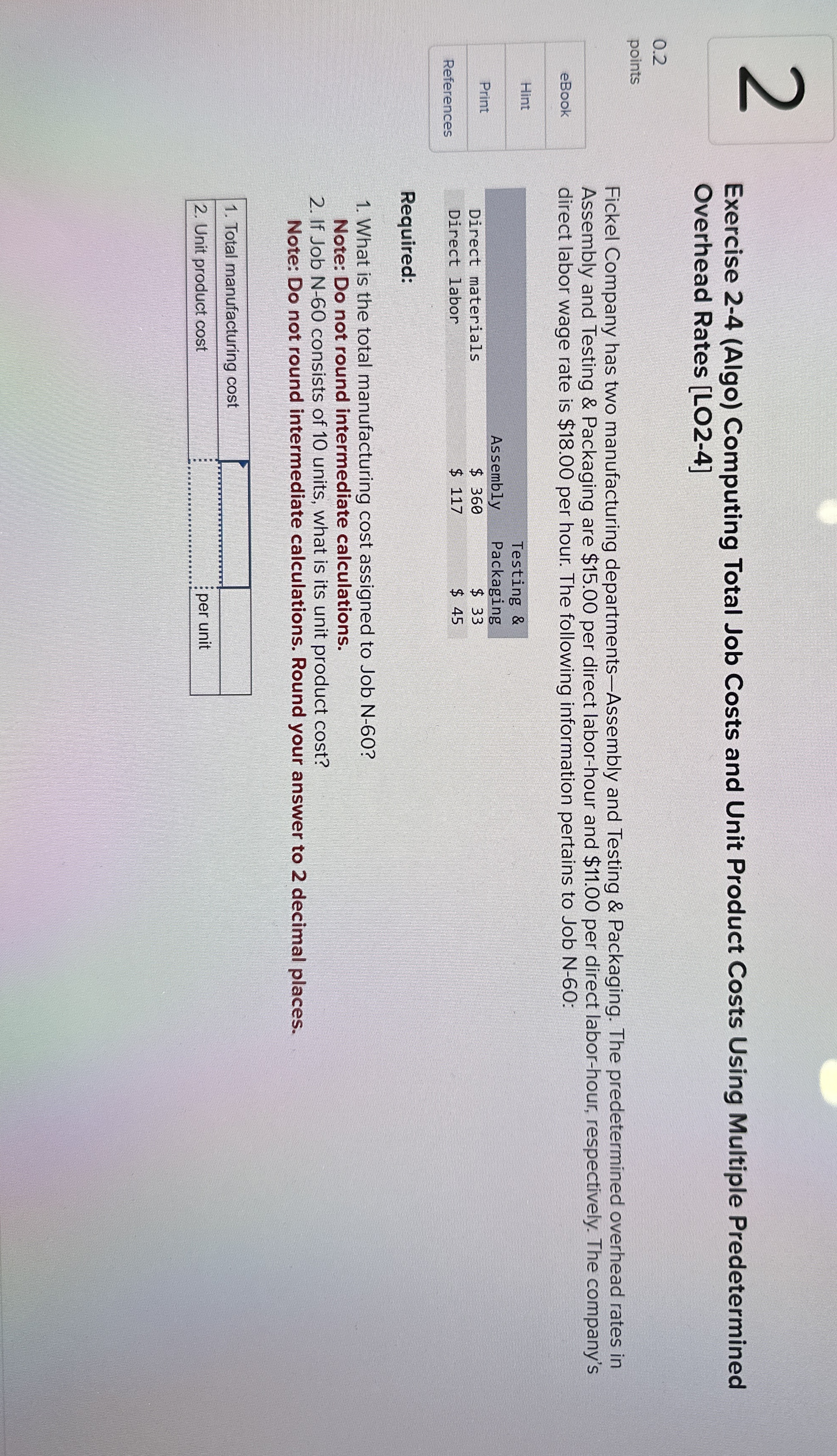2 Exercise 2 - 4 ( Algo ) Computing Total Job