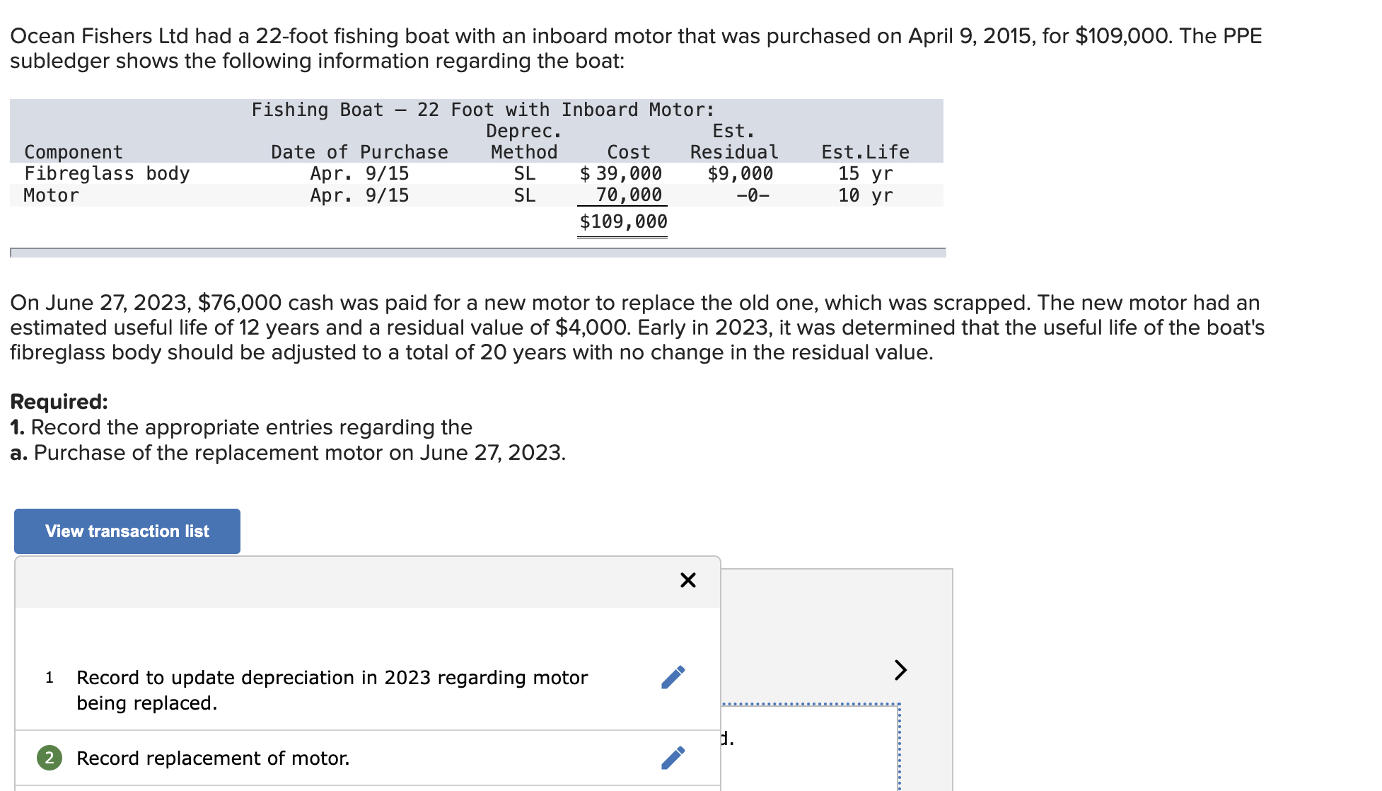 Ocean Fishers Ltd had a 2 2 - foot fishing boat