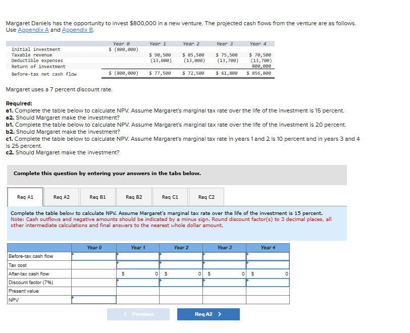 Answer parts a 1 through c 2 . the table layout