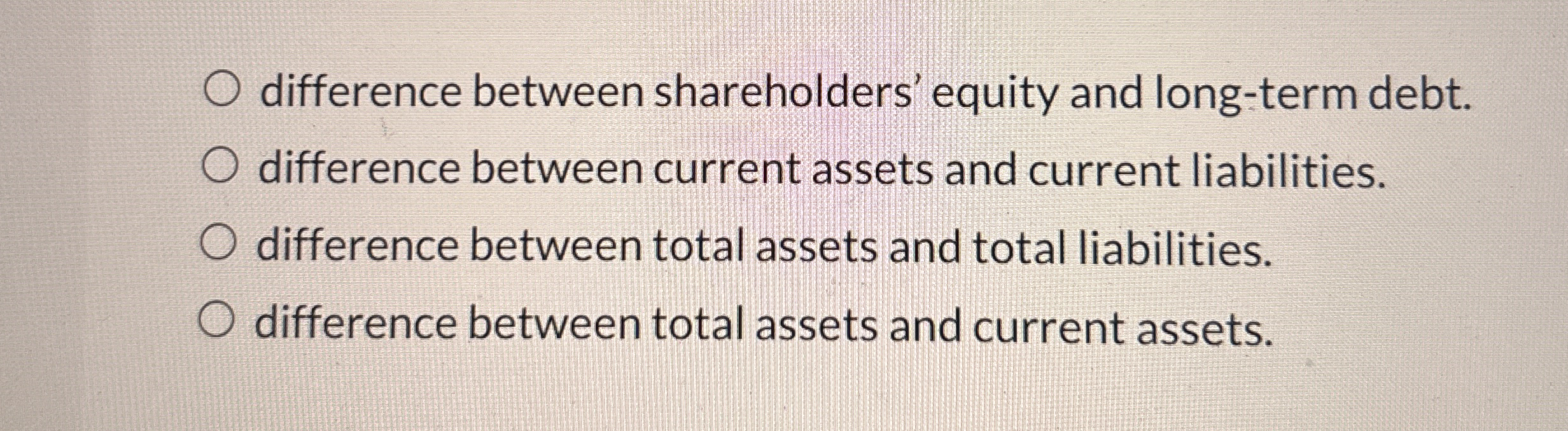difference between shareholders' equity and long