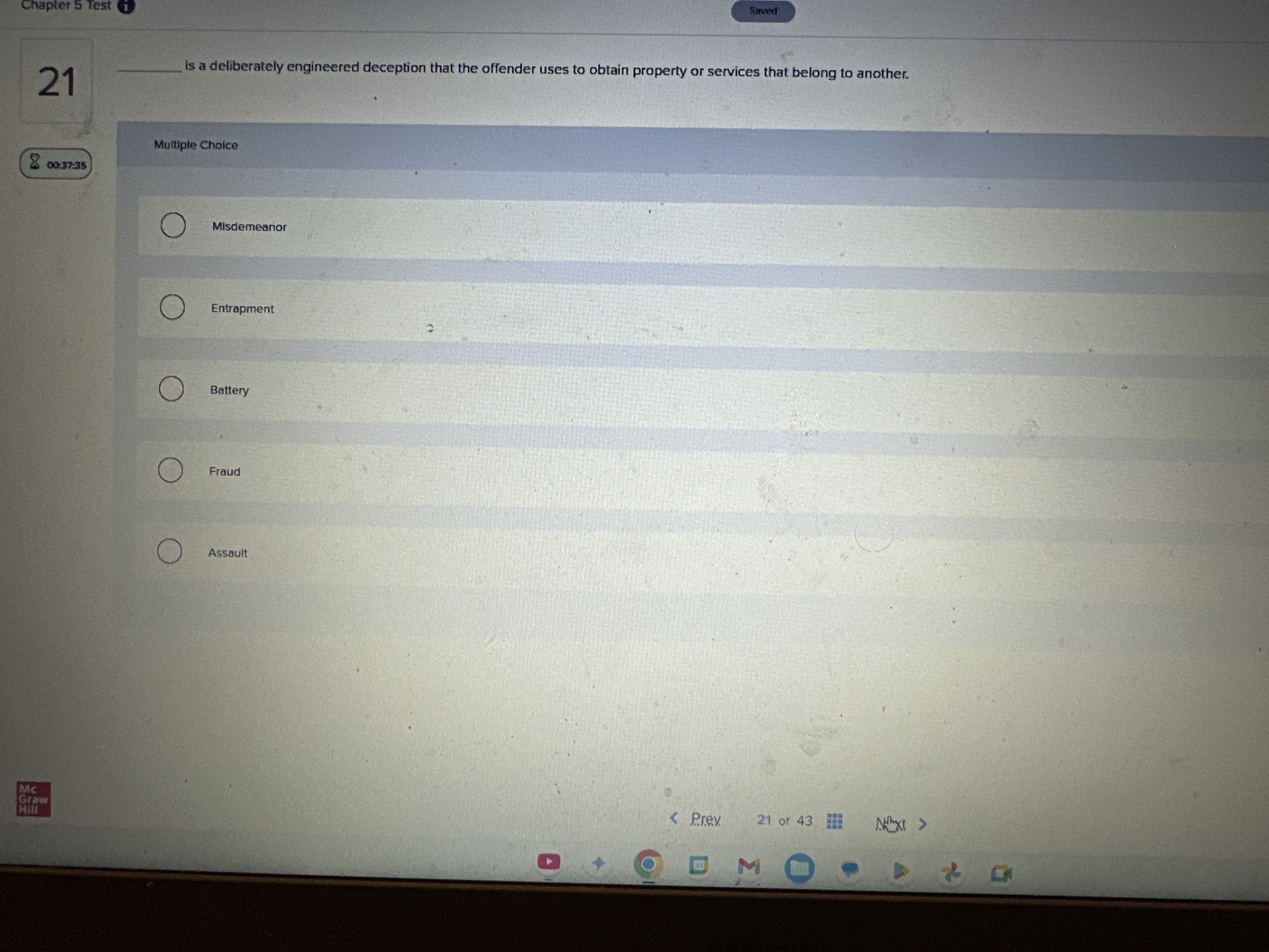 is a deliberately engineered deception that the