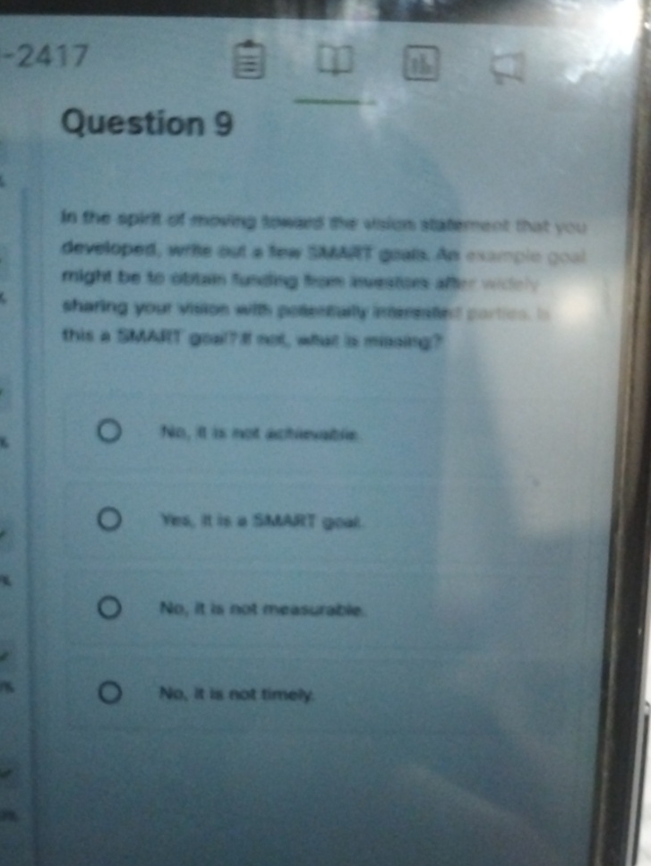 - 2 4 1 7 1 1 6 Question 9 In the spirt of movice