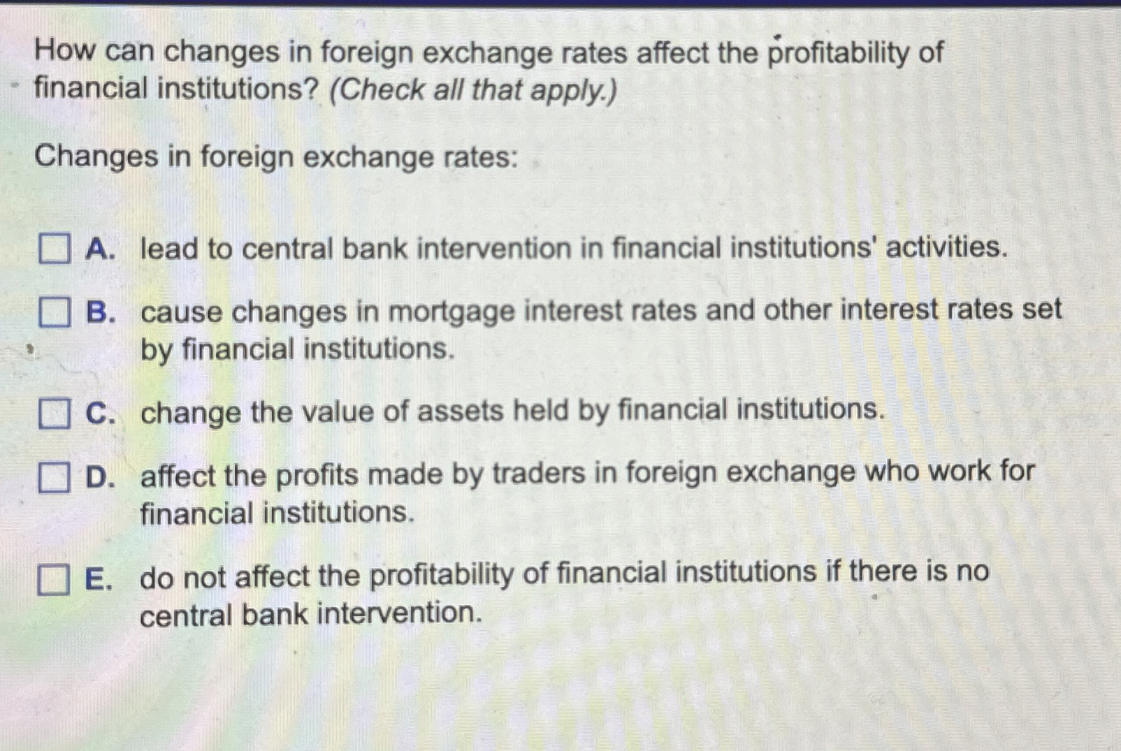 How can changes in foreign exchange rates affect