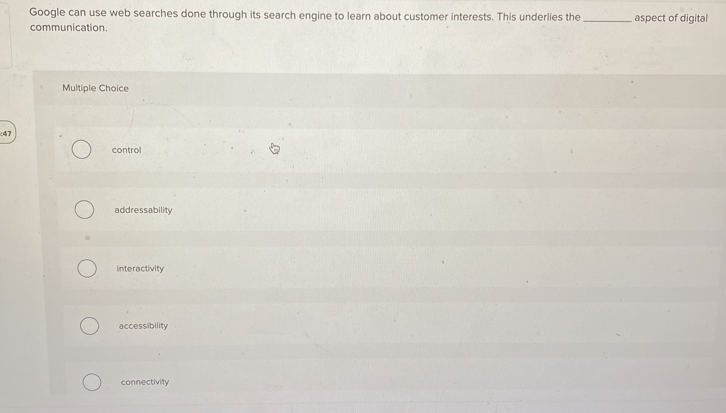 Google can use web searches done through its