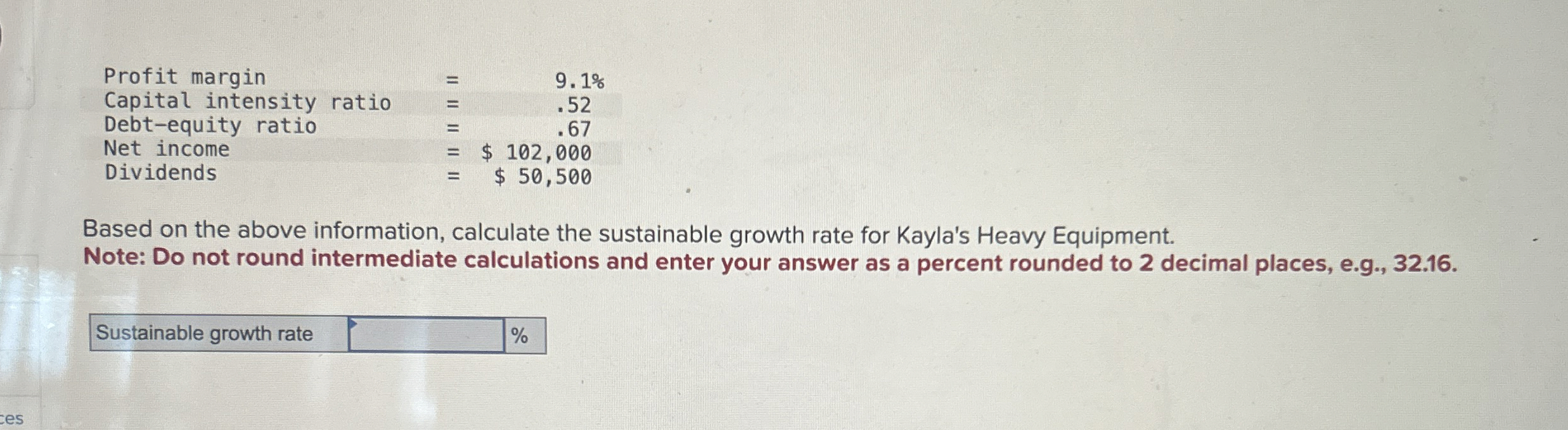 \ table [ [ Profit margin, = , 9 . 1 %