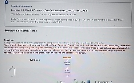 ( 1 ) Required infermation Exercise 5 - 8 (