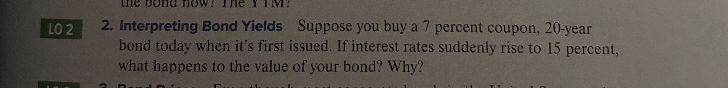 1 0 2 2 . Interpreting Bond Yields Suppose you