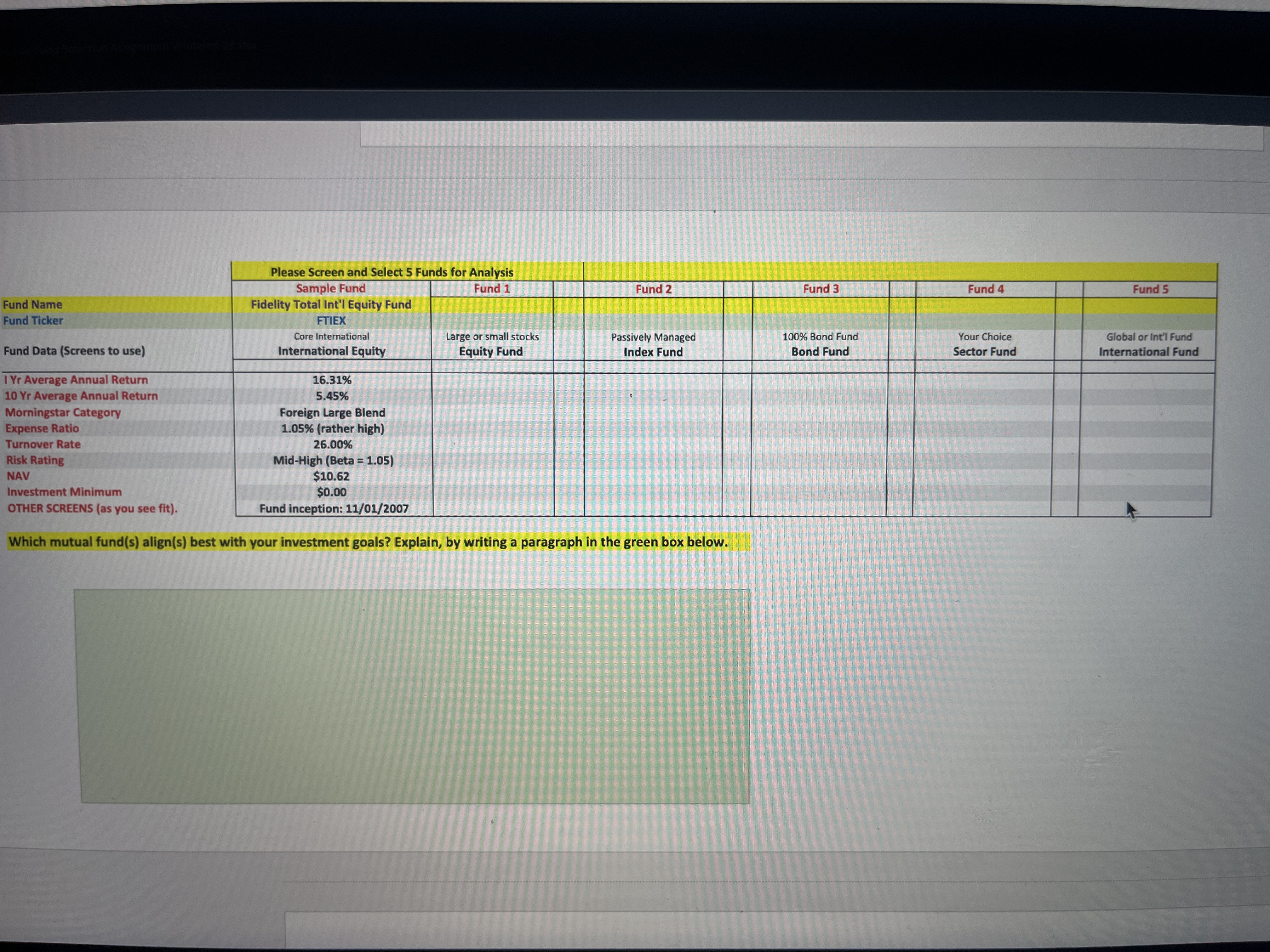 1 . Visit either Vanguard or Fidelity to find