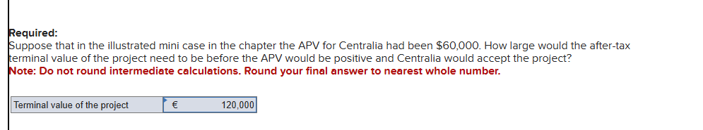 Suppose that in the illustrated mini case in the