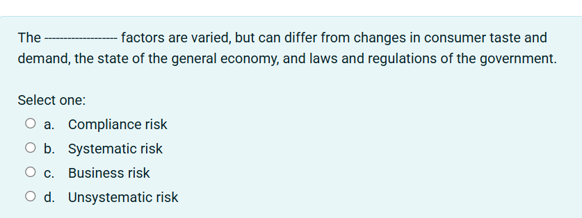 The factors are varied, but can differ from