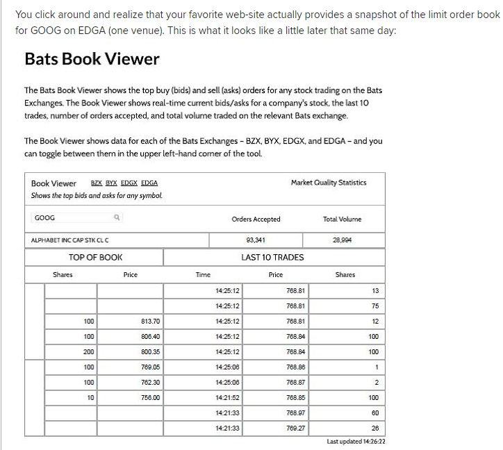 [ Please refer back to Exhibit in Question 9 ]