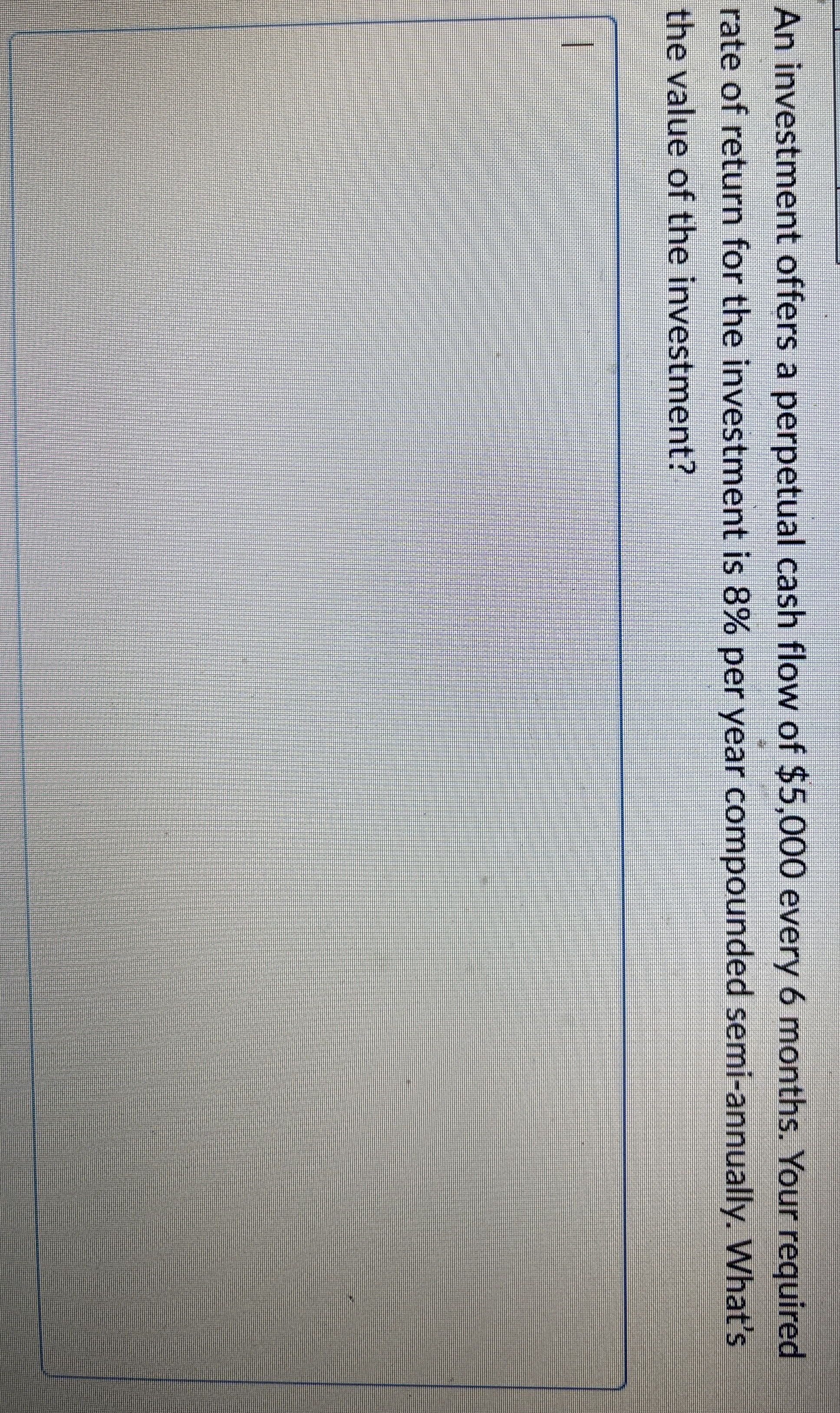 Expert? Compounded Semi Annually