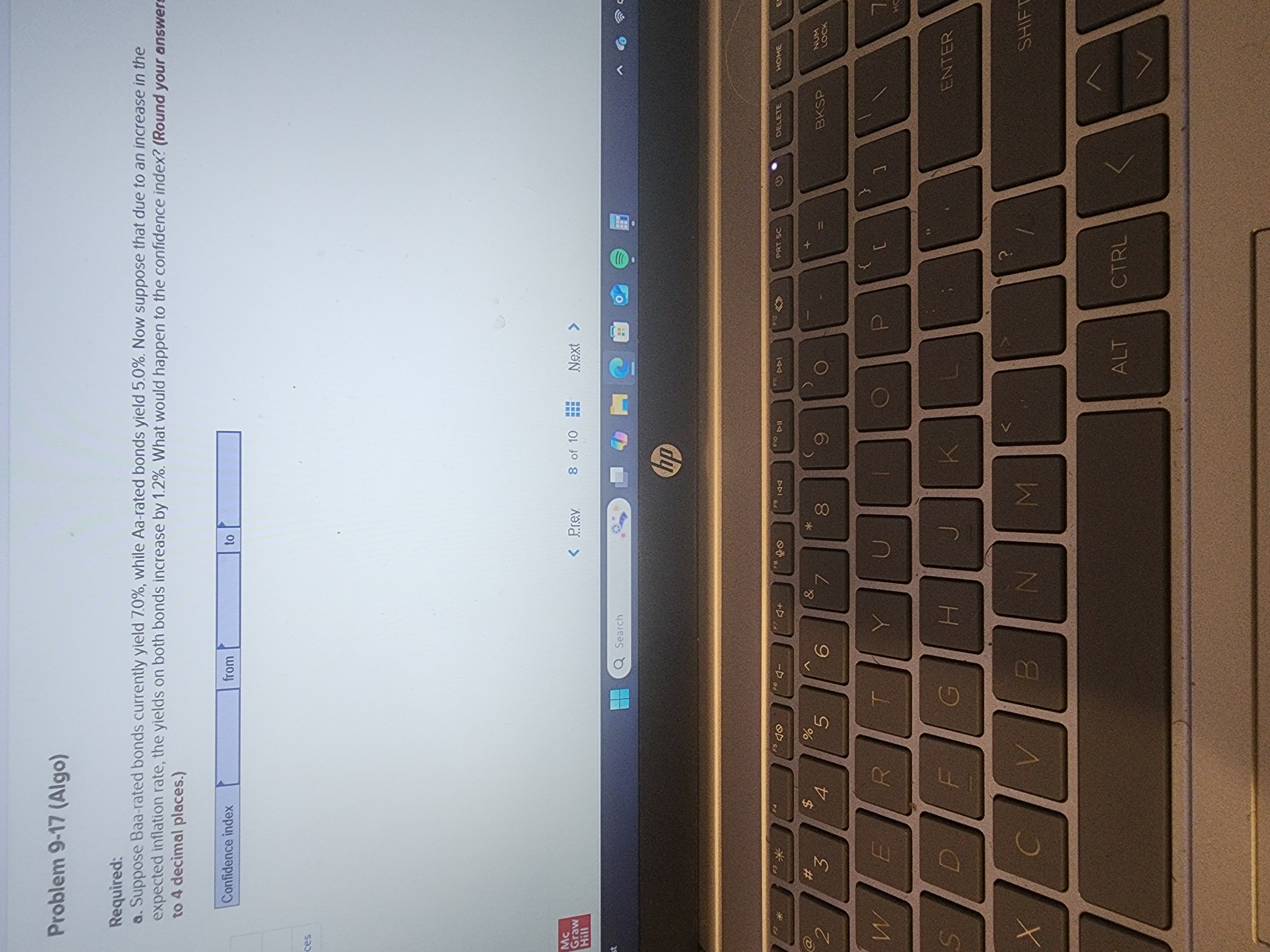 Problem 9 - 1 7 ( Algo ) Required: a . Suppose