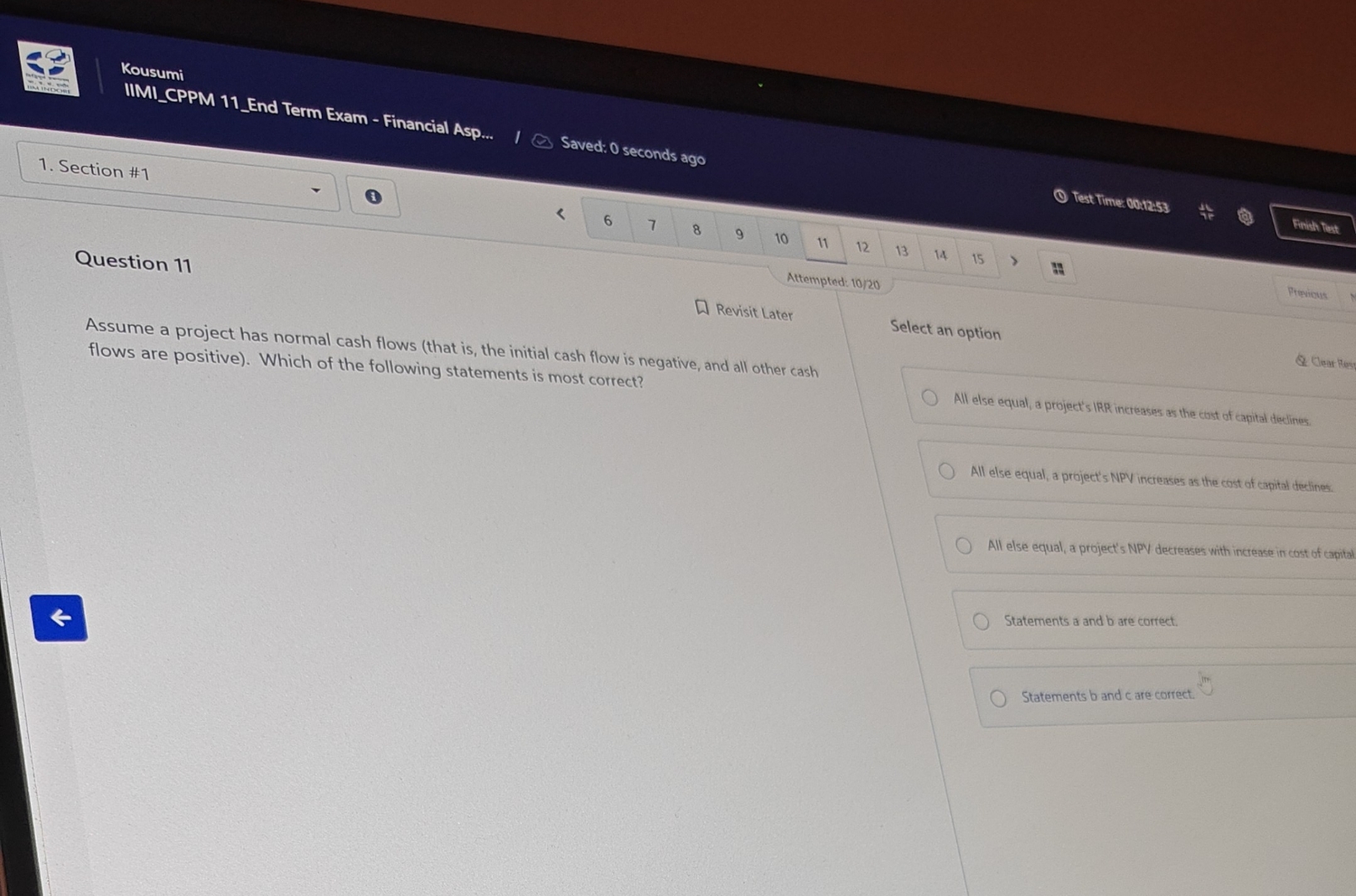 Kousumi IIMI _ CPPM 1 1 _ End Term Exam -
