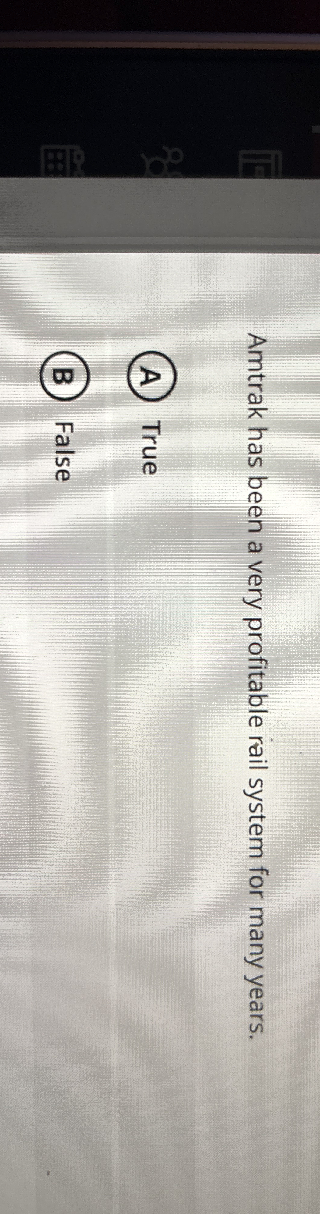 Amtrak has been a very profitable rail system for