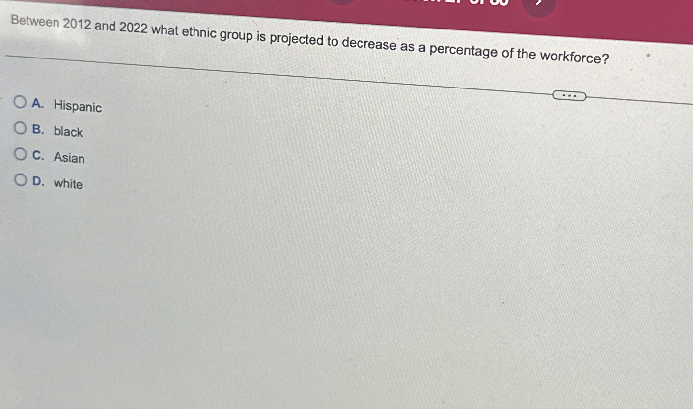 Between 2 0 1 2 and 2 0 2 2 what ethnic group is