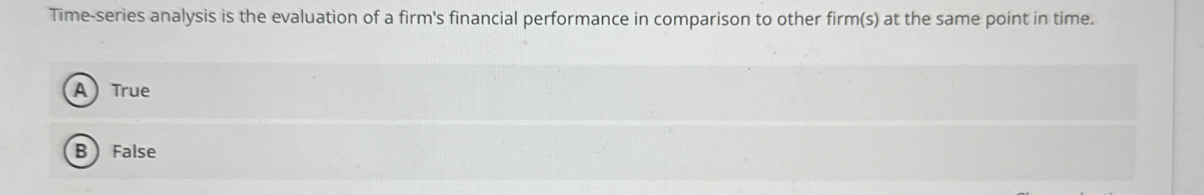 Time - series analysis is the evaluation of a