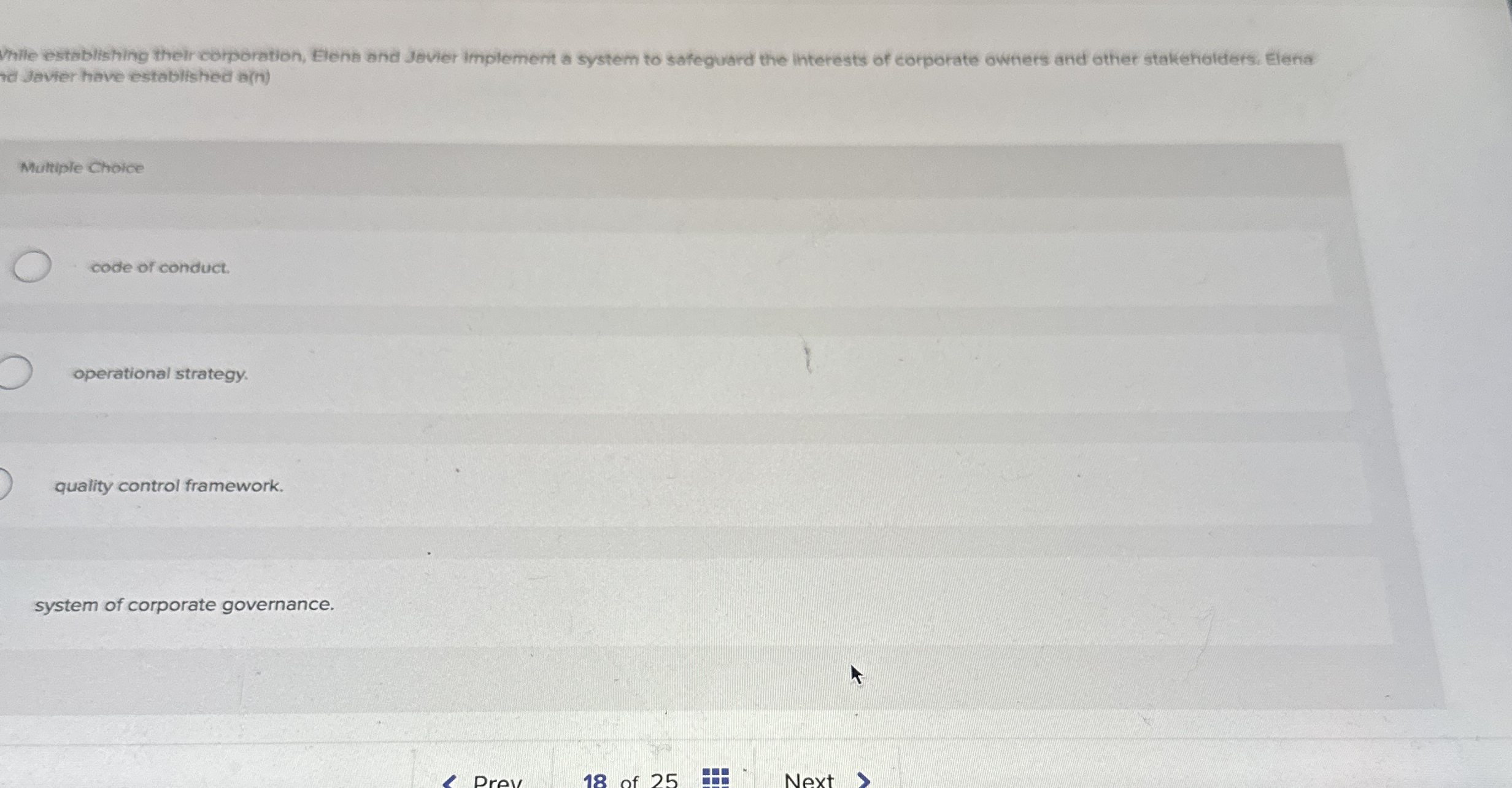 While establishing their corporation, Elens and