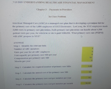 7 / 1 5 / 2 0 1 9 UNDERSTANDING HEALTHCARE