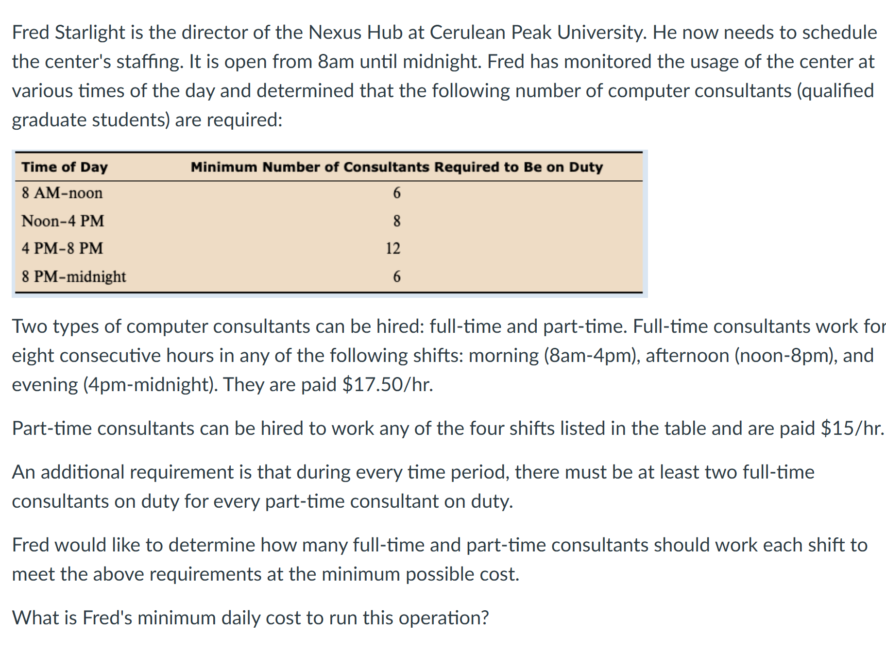 Fred Starlight is the director of the Nexus Hub