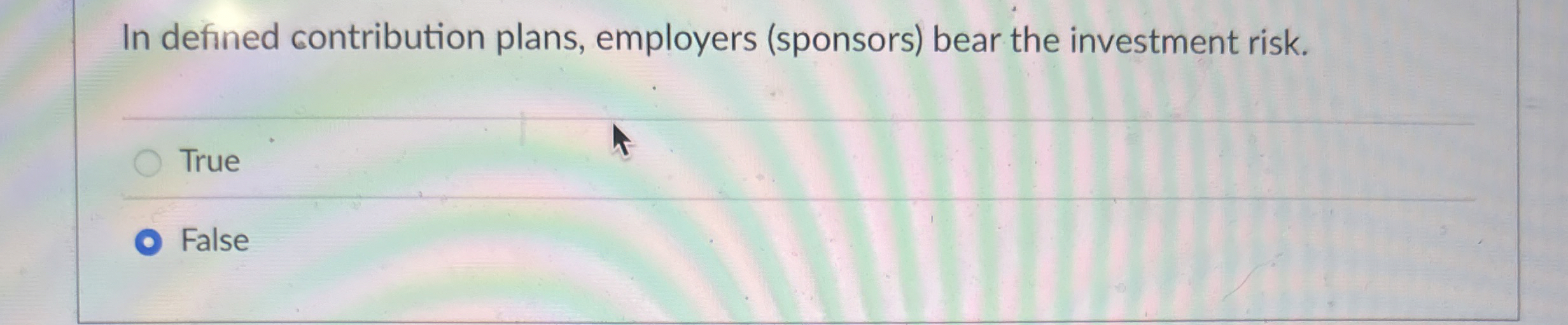 In defined contribution plans, employers (